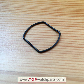 rubber waterproof bezel/back cover ring for Cartier Roadster automatic watch - topwatchparts.com