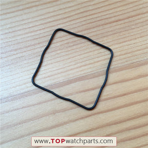 rubber waterproof ring for Cartier Santos 100/M/XL automatic watch bezel&back cover - topwatchparts.com