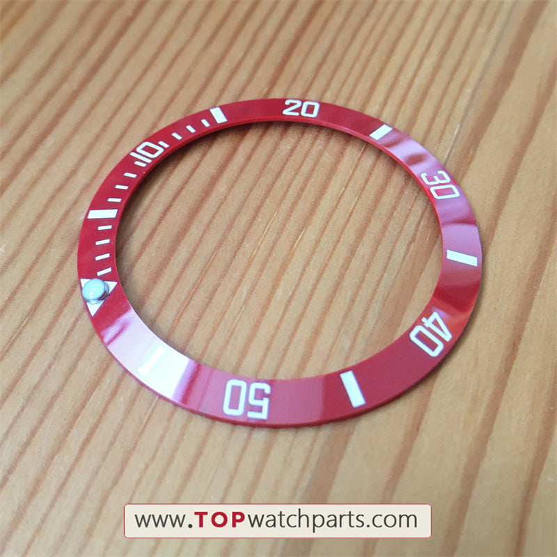 116610 red ceramic bezel for Rolex Submariner SUB 40mm original automatic watch - topwatchparts.com