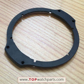 Parti di inserimento della cornice interna in plastica nera per hub Hublot Big Bang 44mm 301 Orologio