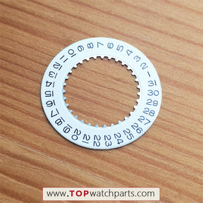 white letter calendar bezel for Rolex Datejust 3235 movement 12633 automatic watch
