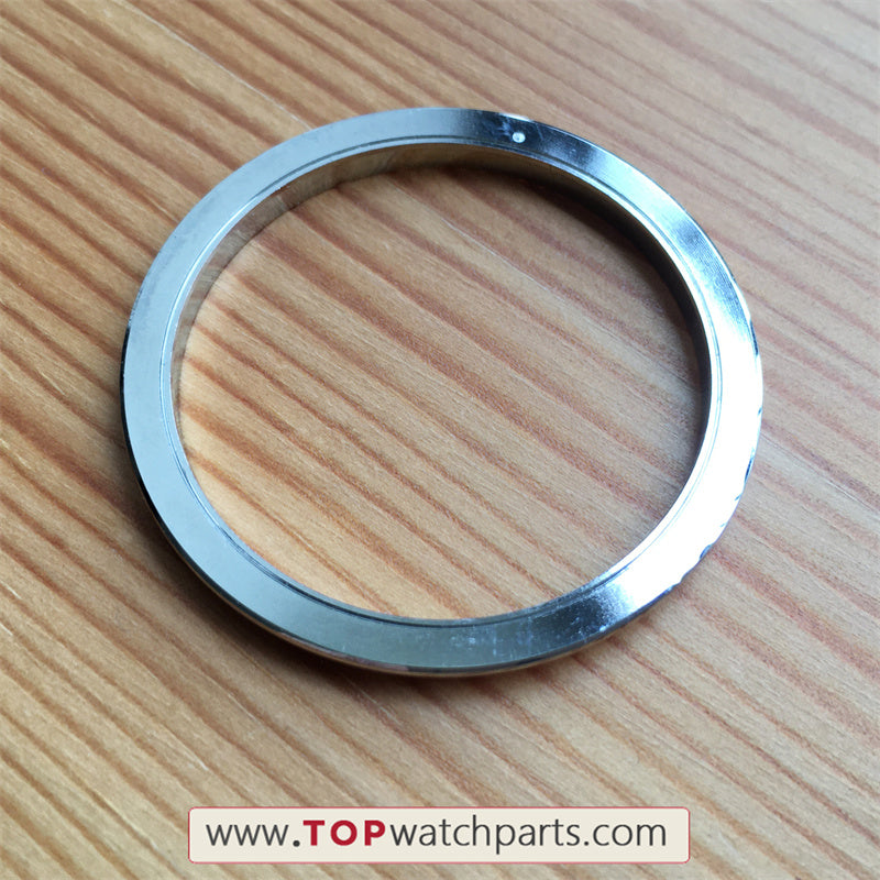 steel dog toothed ring bezel pad for Rolex Datejust 41mm automatic watch - topwatchparts.com