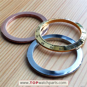 steel bezel for Rolex Cosmograph Daytona 40mm automatic watch 116520 - topwatchparts.com