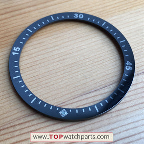 Ceramic bezel inserts loop for Blancpain Fifty Fathoms 43mm automatic watch - topwatchparts.com