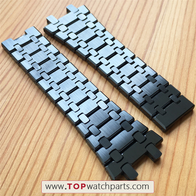 ceramic watchband strap for AP Audemars Piguet RO Royal Oak 41mm automatic watch 26579 - topwatchparts.com