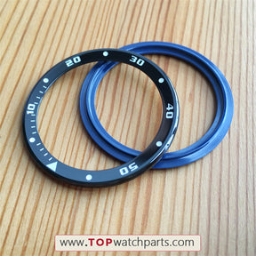 ceramic bezel for Calibre De Cartier 42mm automatic watch - topwatchparts.com