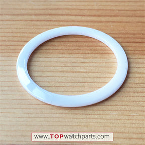 T064.210 white color ceramic bezel for Tissot T-Trend T-Lady 28mm quartz watch