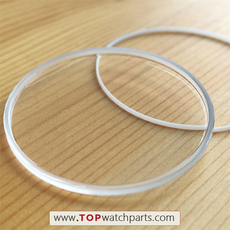 sapphire crystal glass seal washer ring for PP Patek Philippe Complications Annual Calendar 5396 automatic watch - topwatchparts.com