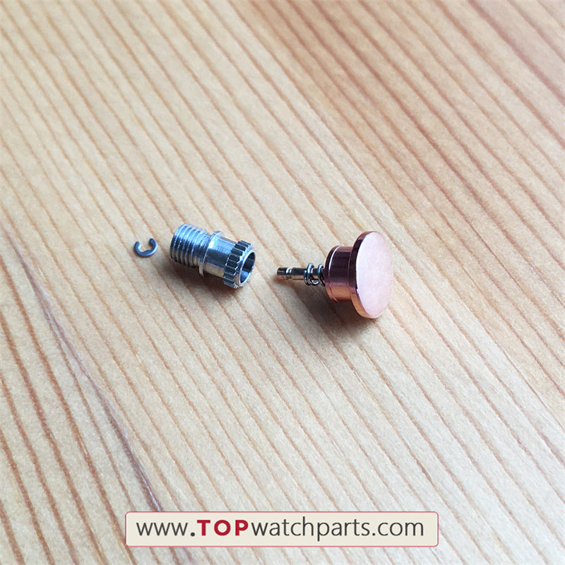 steel watch push button pusher for IWC Portugieser automatic watch IW3902 - topwatchparts.com
