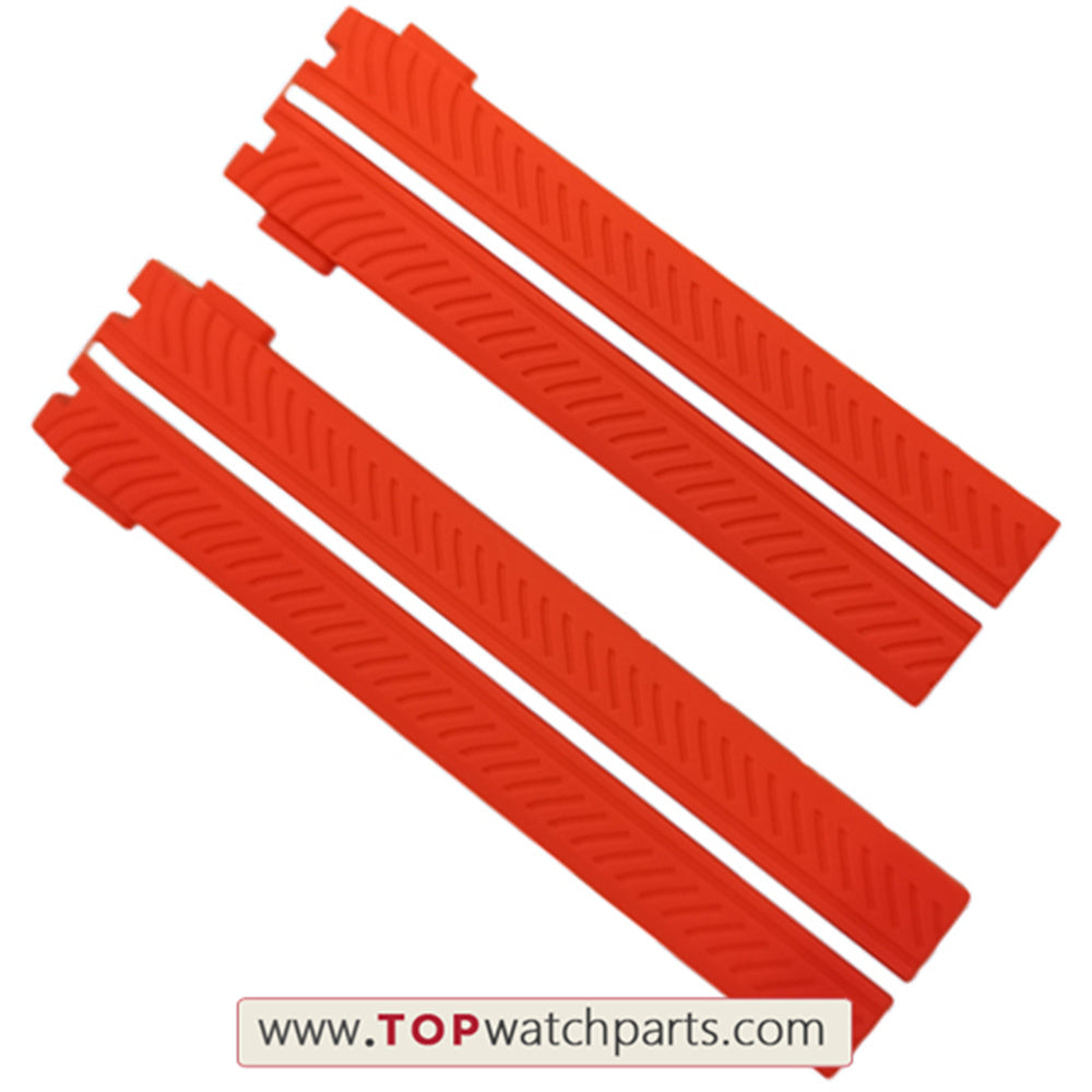 rubber band strap for Tissot T-Race MotoGP Chronograph Men's watch T092.427 - topwatchparts.com